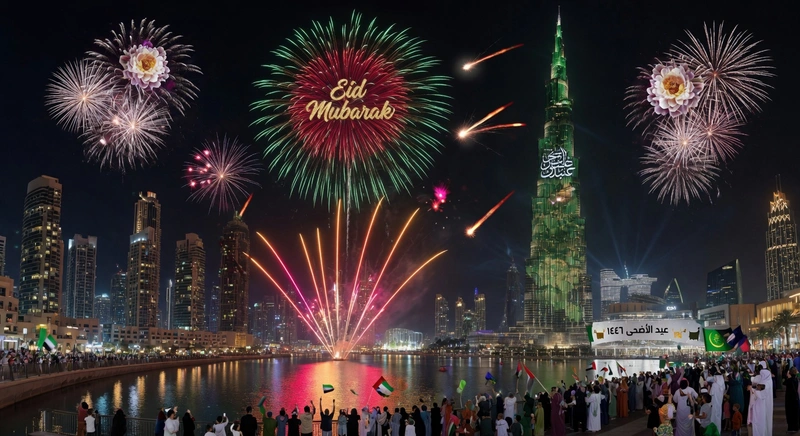 eid fire works